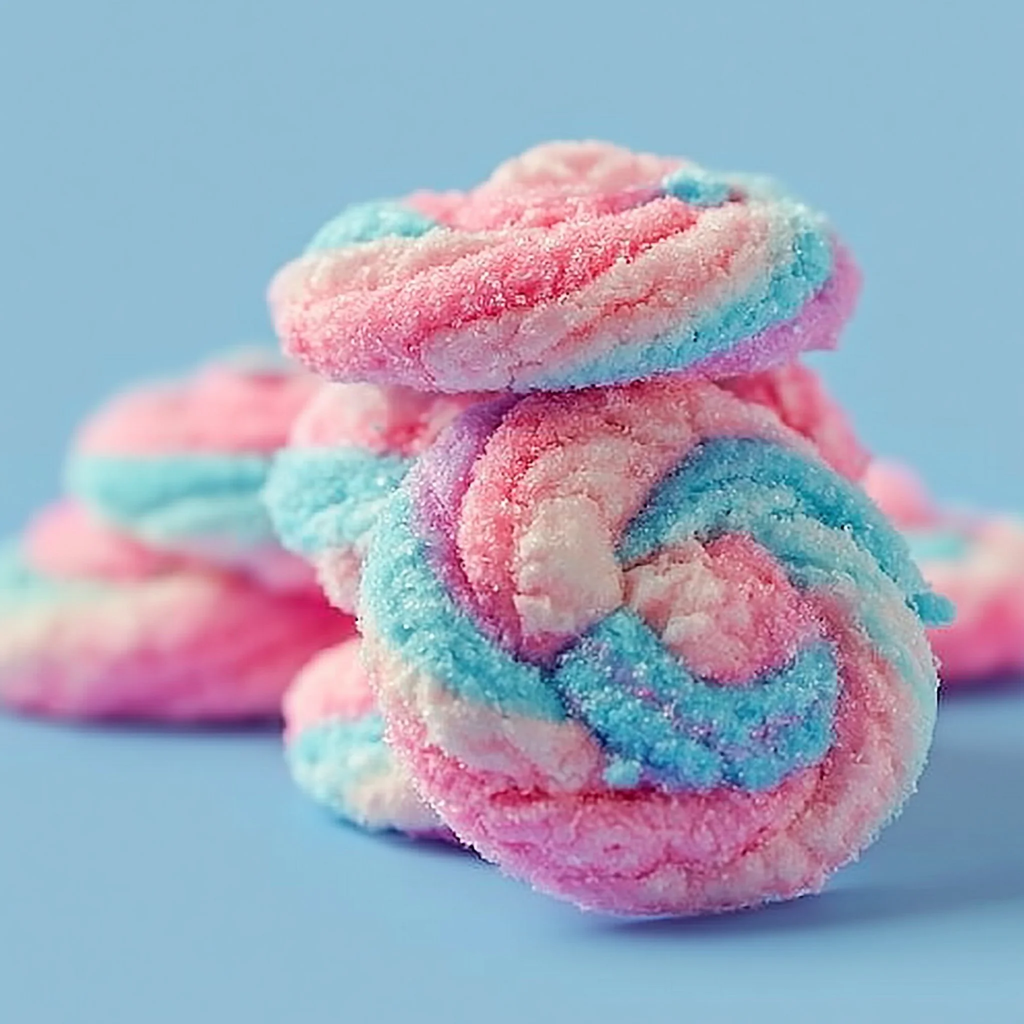 Cotton Candy Cookies