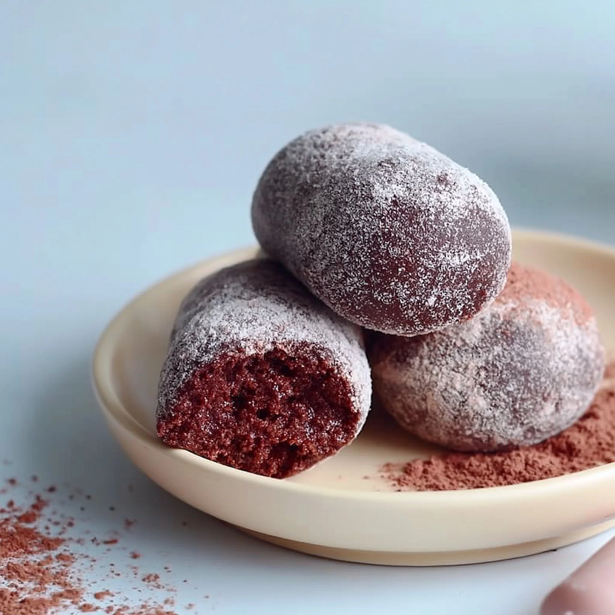Chocolate Mochi