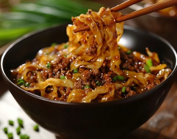 Potsticker Noodle Bowl