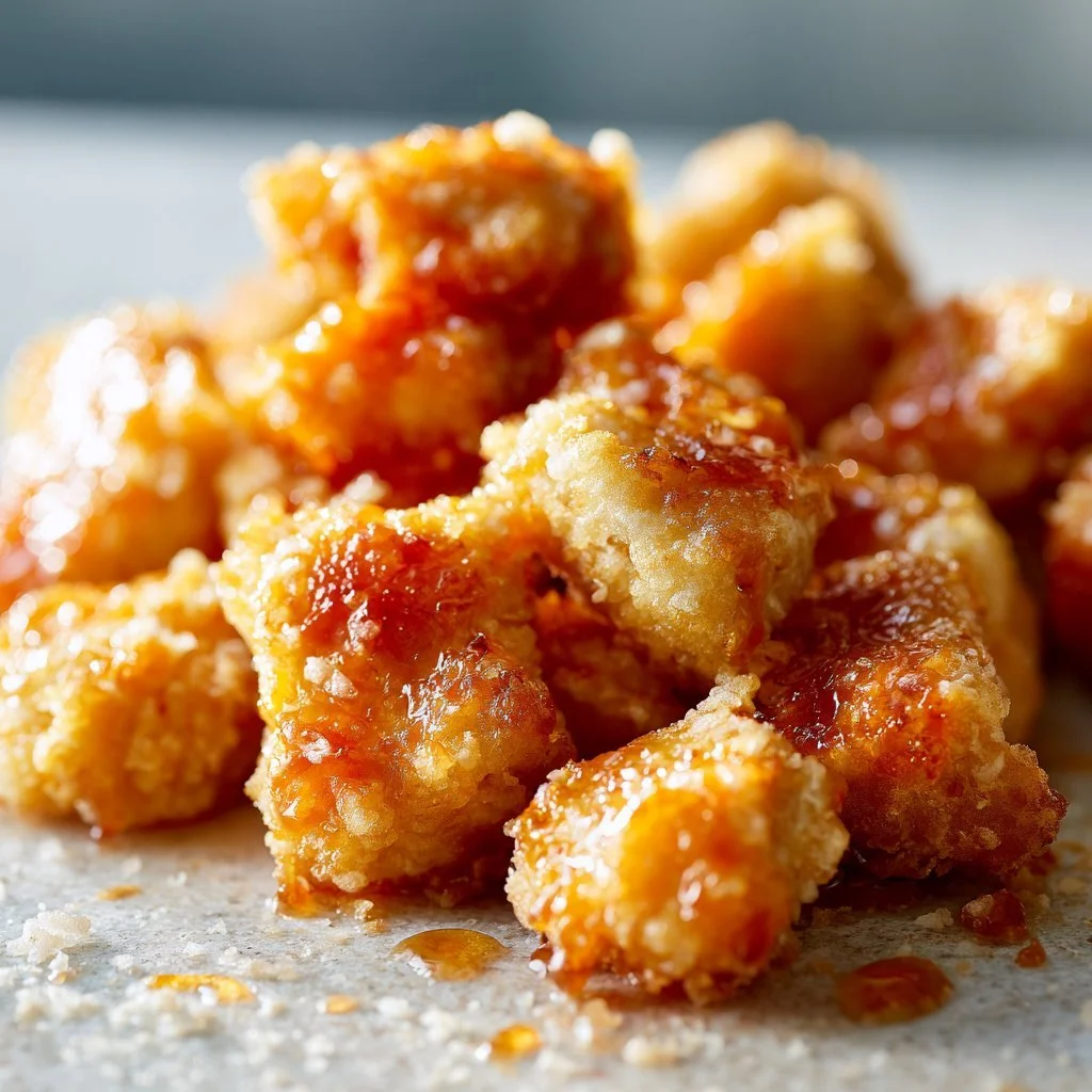 Delicious homemade easy orange chicken served with rice