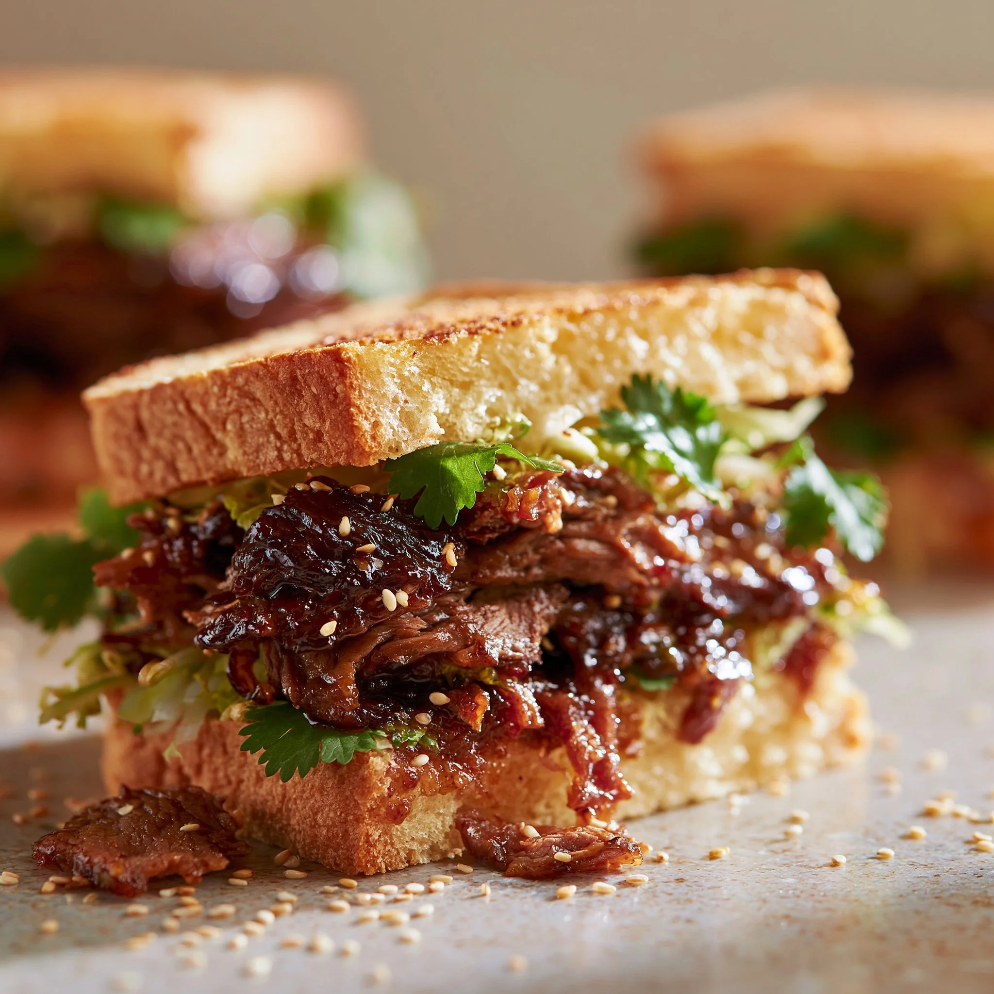 Korean Steak Sandwich
