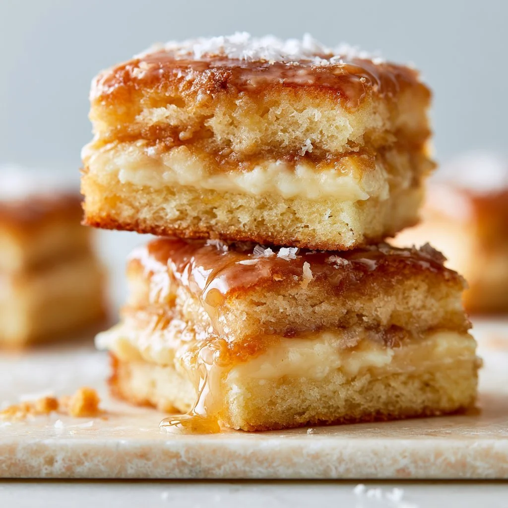 Maple Donut Bars