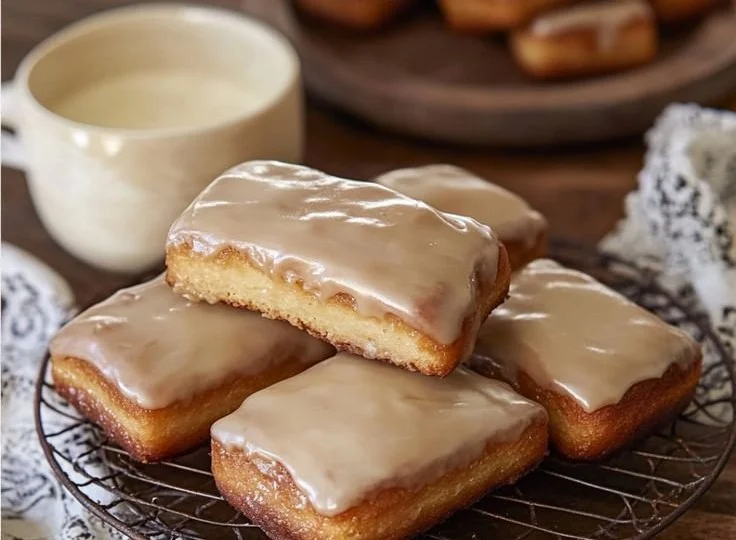 Maple Donut Bars