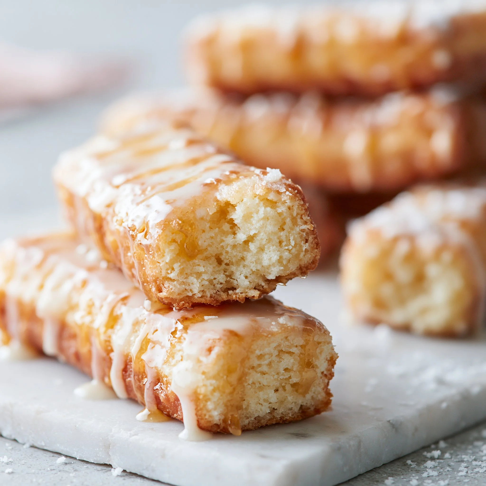 Maple Donut Bars