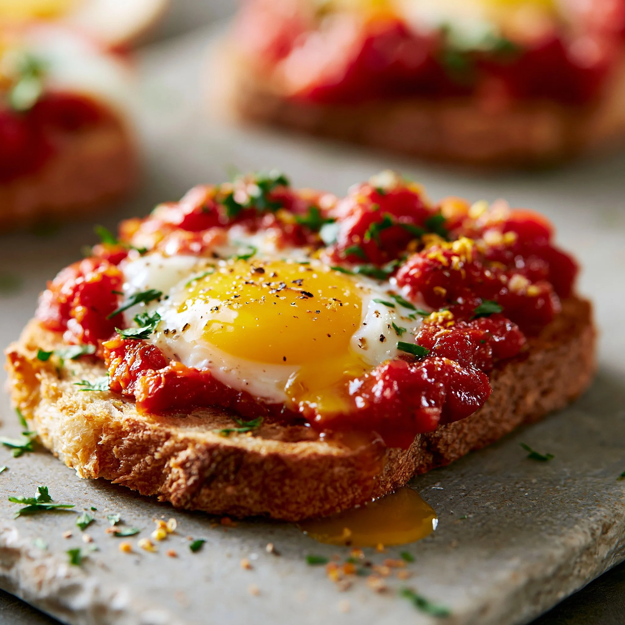 Shakshouka Toast