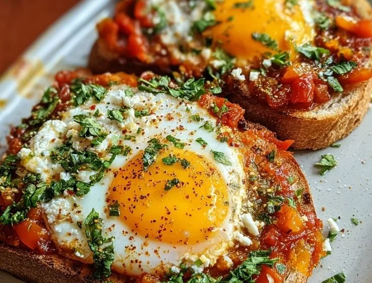 Shakshouka Toast