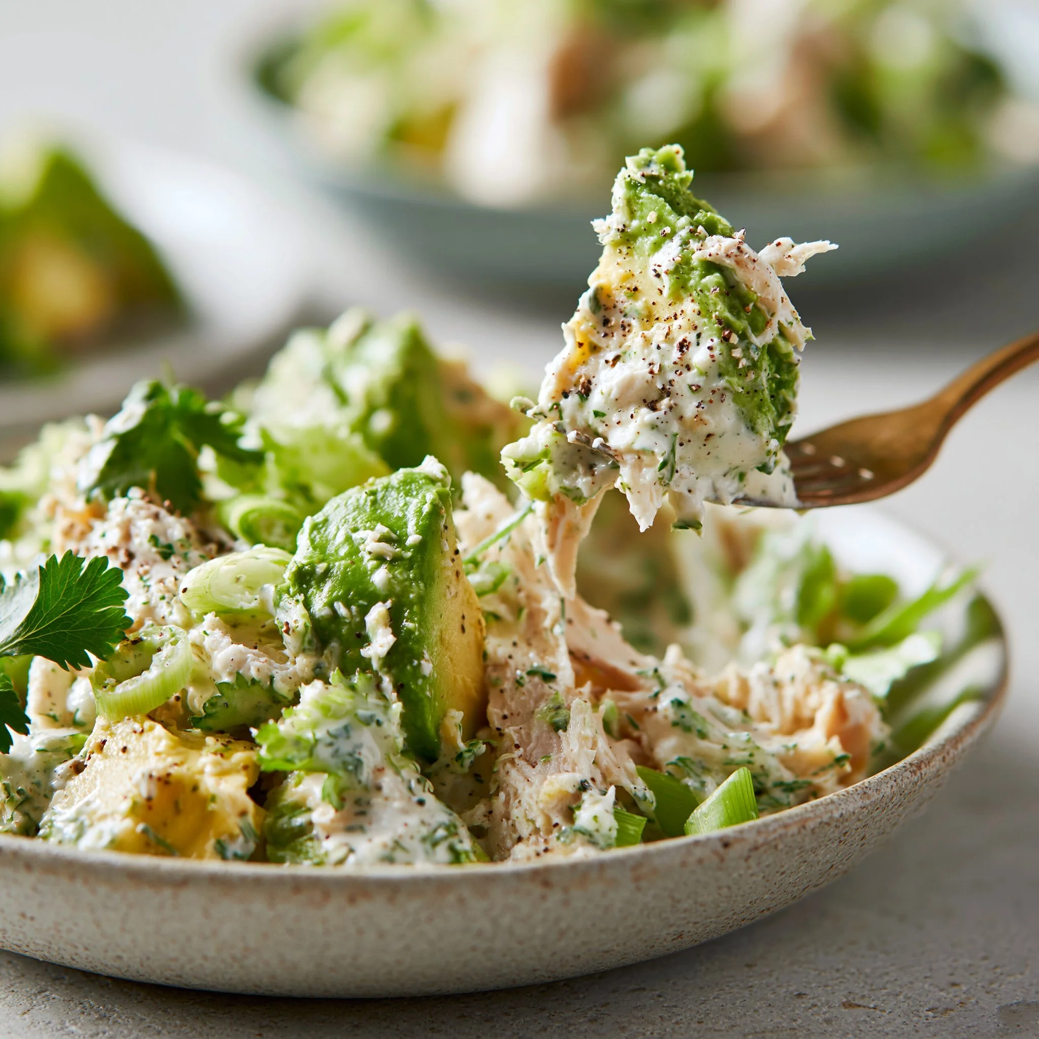 Healthy Avocado Chicken Salad