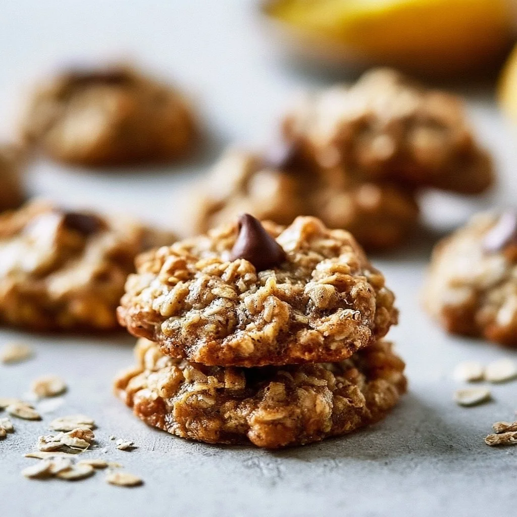 Banana Oatmeal Cookies