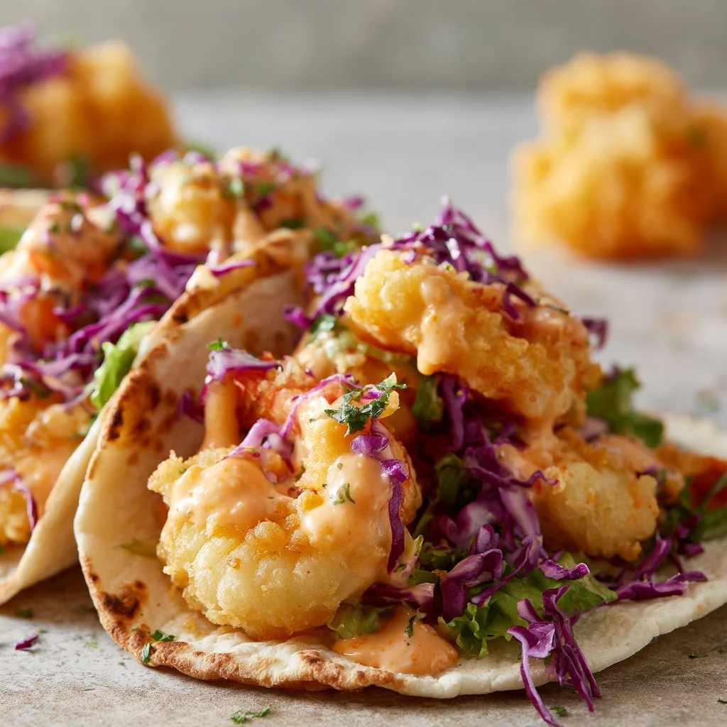 Bang Bang Shrimp Tacos