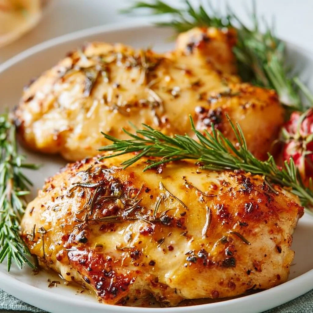 Heart-Healthy Rosemary Chicken Dijon