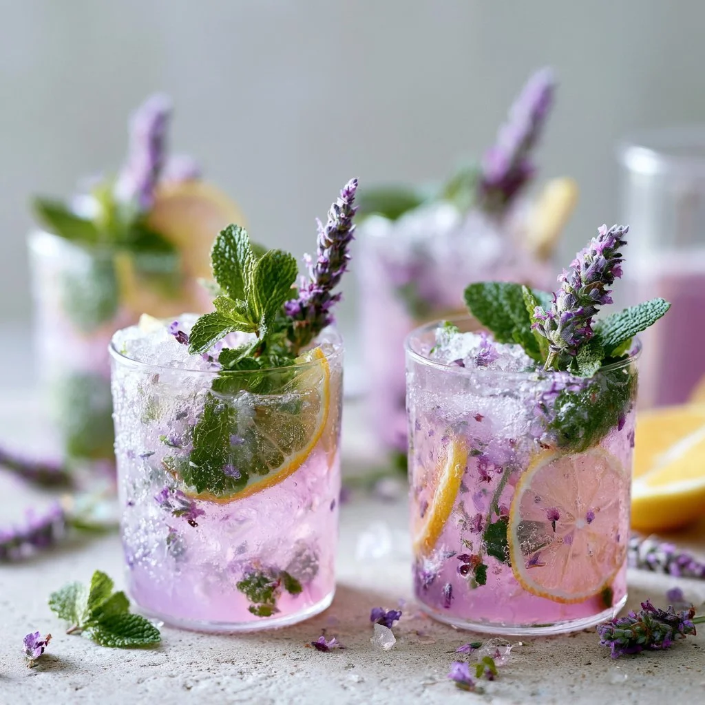 Lavender Mojito Mocktail