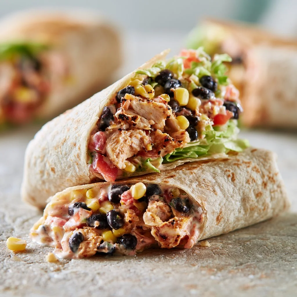 Southwest Chicken Wraps