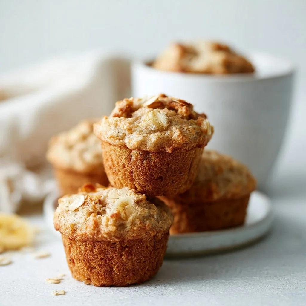 Guilt-Free Low Calorie Anti-Inflammatory Banana Muffins
